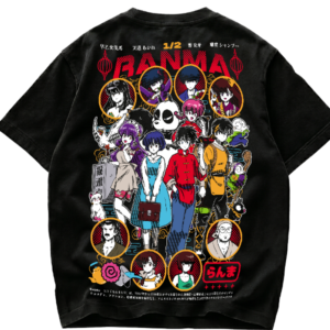 Playera Ranma 1/2 Cast Vintage Anime