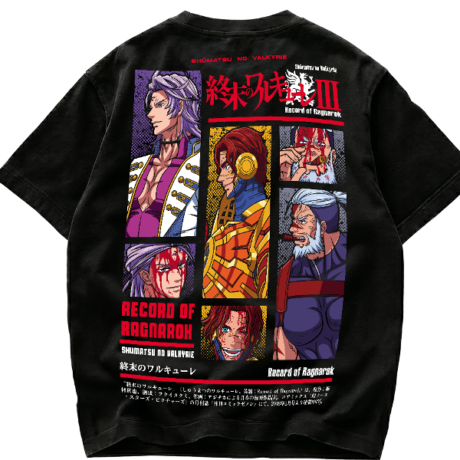 Playera Record of Ragnarok Apolo vs Leonidas