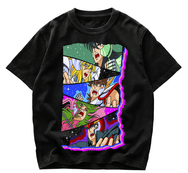 Playera Caballeros del Zodiaco - Edición Santos de Bronce