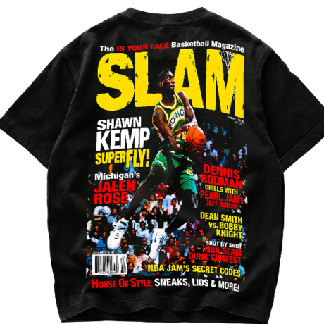 Playera SLAM Magazine Shawn Kemp