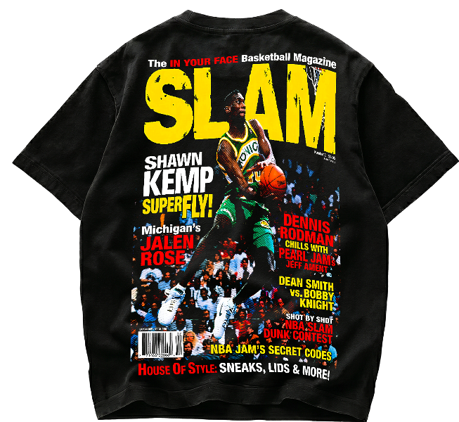 Playera SLAM Magazine Shawn Kemp