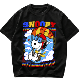 Playera Snoopy Paracaidista