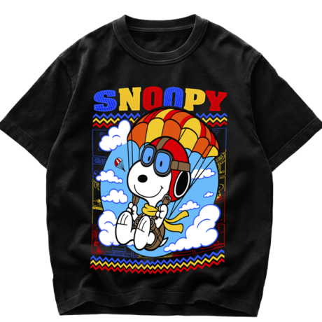 Playera Snoopy Paracaidista