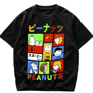 Playera Snoopy & Woodstock Japan Traditional Style Kawaii
