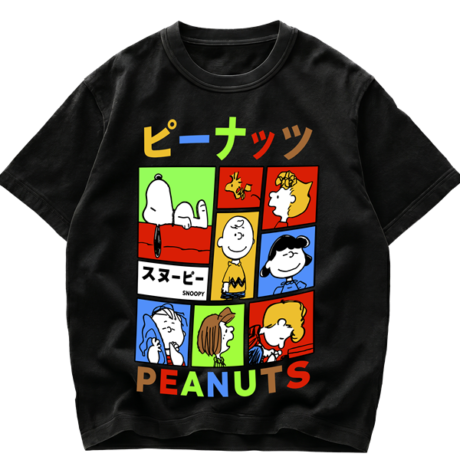 Playera Snoopy & Woodstock Japan Traditional Style Kawaii