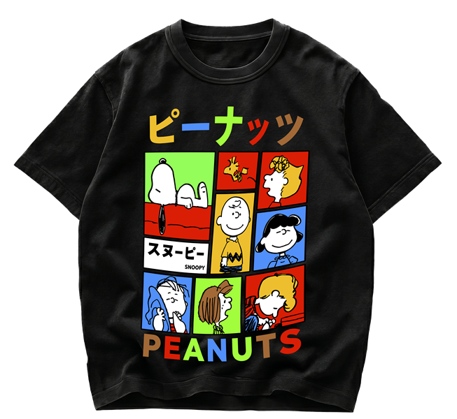 Playera Snoopy & Woodstock Japan Traditional Style Kawaii