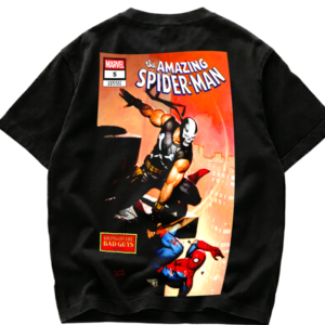 Playera Marvel The Amazing Spider-Man vs Crossbones Comic Cover