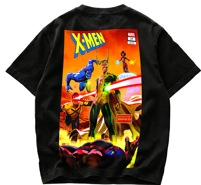 Playera X-Men vs Loki Marvel Bring On The Bad Guys