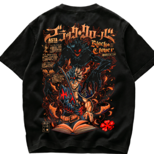Playera de Asta Black Clover - Streetwear Premium