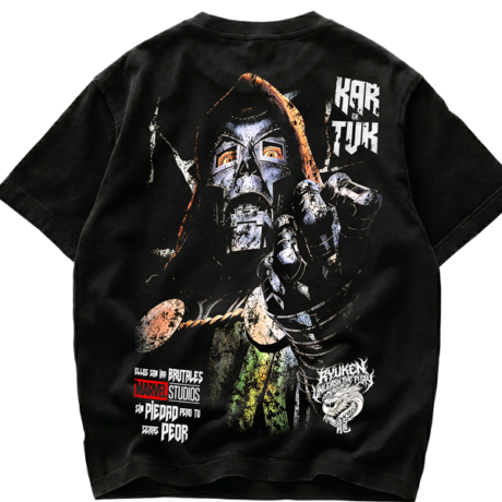 Playera de Doctor Doom Marvel Studios Kar Em Tuk - Streetwear Back Premium