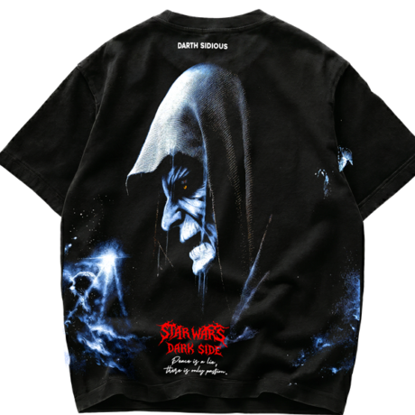Playera de Darth Sidious Star Wars Dark Side - Streetwear Back Premium