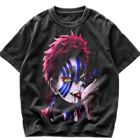 Playera de Tanjiro vs Akaza - Demon Slayer Streetwear