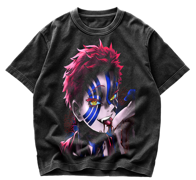 Playera de Tanjiro vs Akaza - Demon Slayer Streetwear