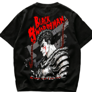 Playera de Guts Berserk - Black Swordsman Streetwear