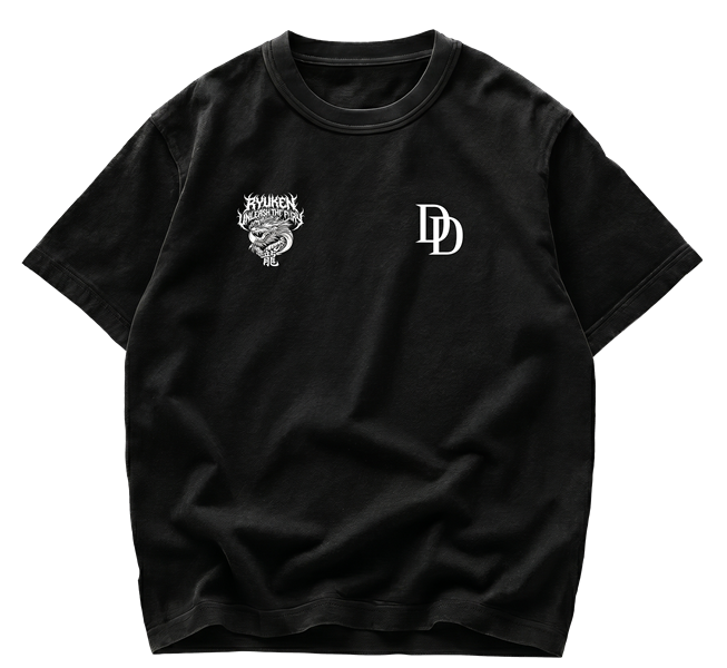 Playera de Daredevil The Man Without Fear - Streetwear Back Premium - Imagen 2