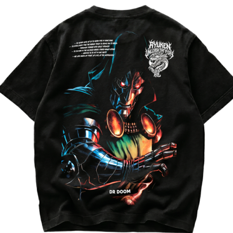 Playera de Doctor Doom Latveria Sovereign - Streetwear Back Premium