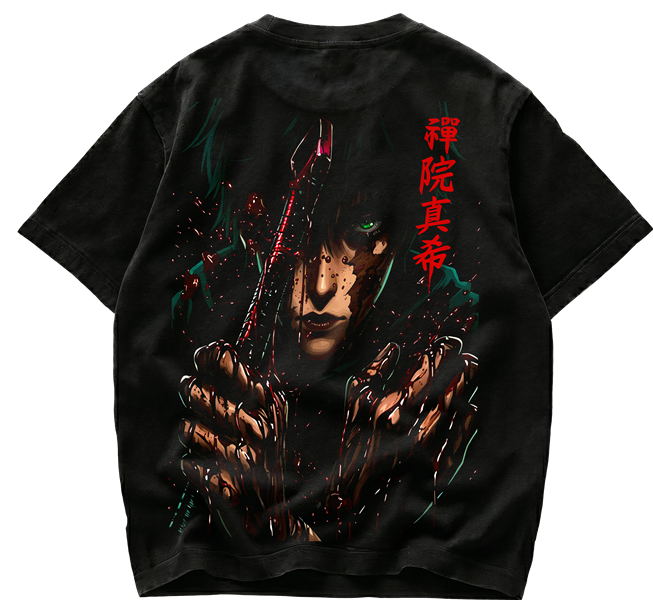 Playera de Maki Zen'in Jujutsu Kaisen - Streetwear Premium