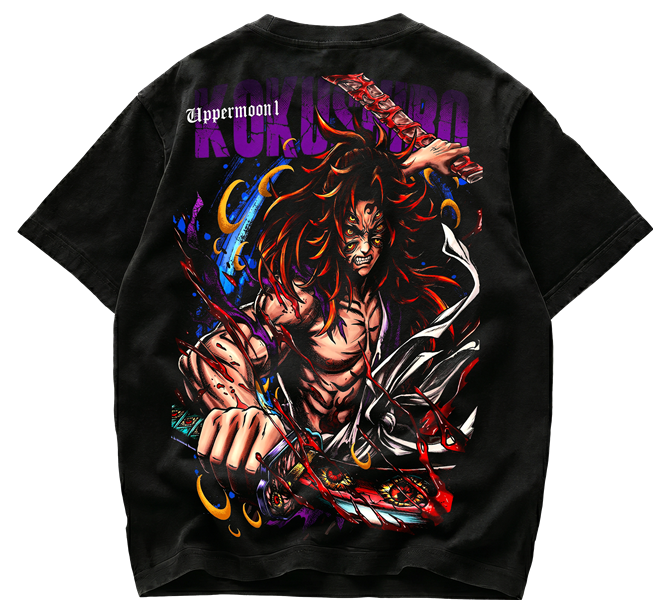 layera de Kokushibo Luna Superior Demon Slayer - Streetwear Premium