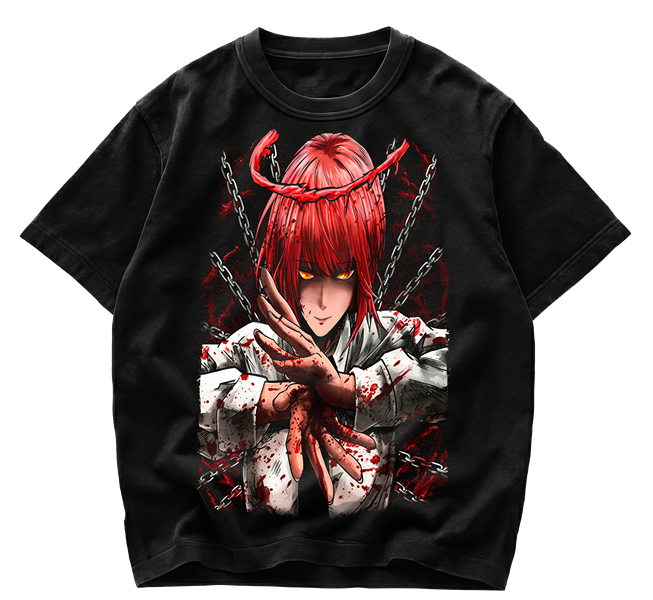 Playera de Makima Chainsaw Man - Streetwear