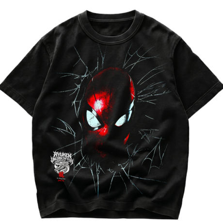 Playera de Spider-Man Urban Mask - Streetwear Front Premium