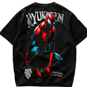 Playera de Spider-Man Ryuken Arch Web - Streetwear Back Premium